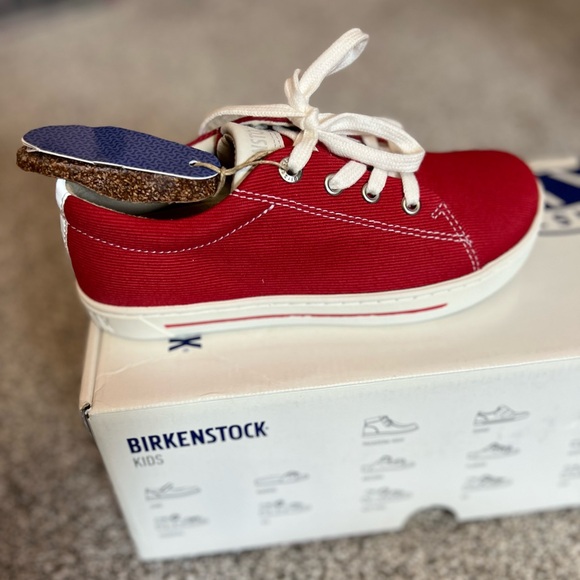 Birkenstock Textile ARRAN Red Sneakers size 32 - Picture 4 of 6